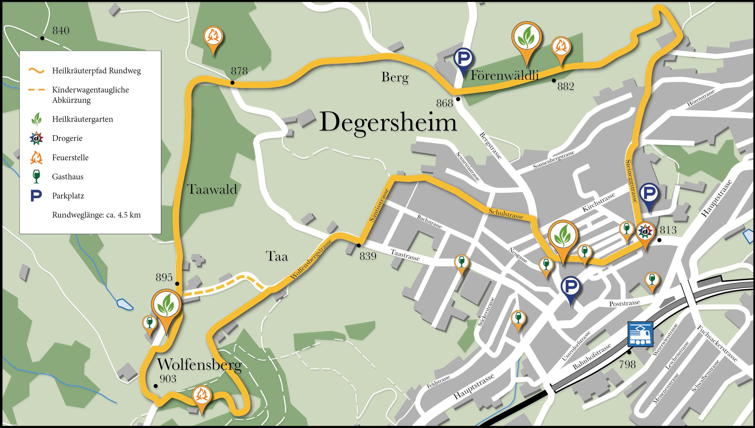 Route des Heilkräuterpfads